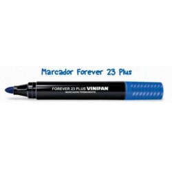 Marcador permanente FOREVER 23 PLUS negro vinifan