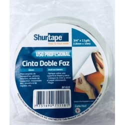 CINTA DOBLE FAZ 3/4X10 SURTAPE