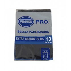 Bolsa de basura 75lt X 10 UNID.