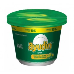 AYUDIN LAVAVAJILLA POTE X 600 GR. LIMON