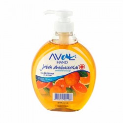 Jabon de tocador antibacterial liquido intra Aval citrica 400ml