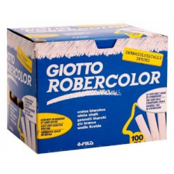 Tiza Blanca Giotto Robercolor (Caja x 100)