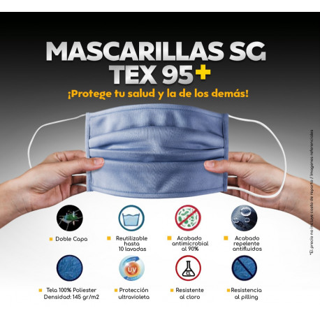 Mascarilla caja de 50 unidades TEX SG+