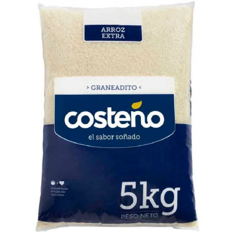COSTEÑO ARROZ EXTRA X 5 KG