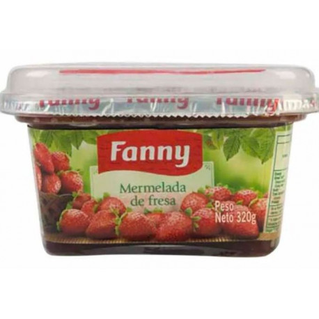 FANNY MERMELADA FRESA POTE X 320 GR.