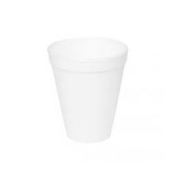 VASOS DE POLY PAPEL BLANCOS N° 8 OZ X 50 UN SIN TAPA