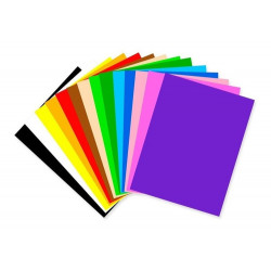 Cartulina Escolar 50 X 65 Colores variados 140Gr