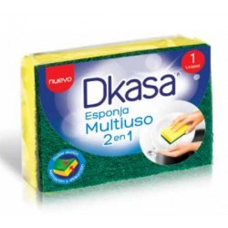 Esponja multiuso 2 en 1 Dkasa