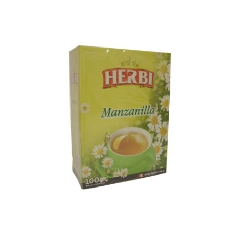 Manzanilla Herbi de 100 sobres