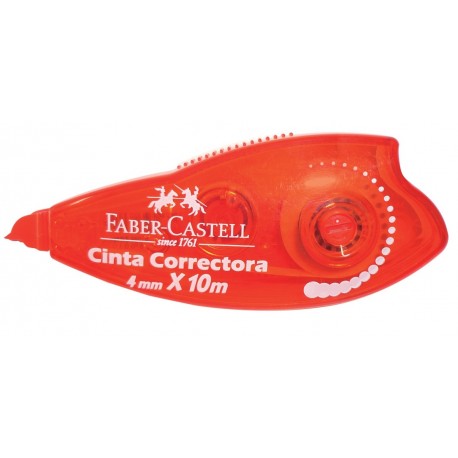Cinta correctora Faber-Castell 4mm X 10m