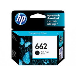 Cartucho de Tinta Negra HP 662