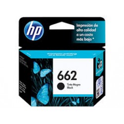 Cartucho de Tinta Negra HP 662