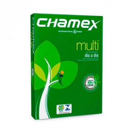 PAPEL FOTOCOPIA CHAMEX 80GR A-4 PAQX500 HOJAS