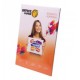 PAPEL ADHESIVO A-4 BLANCO MATE 180GR X 25 UND.