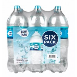 SAN LUIS AGUA MINERAL X 2.5 LT. SIN GAS X 6 UN