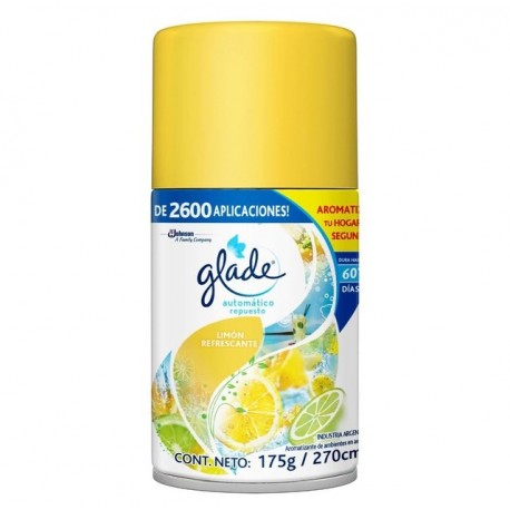 REPUESTOS GLADE AUTOMÁTICO LIMON REFRESCANTE 175 gr.